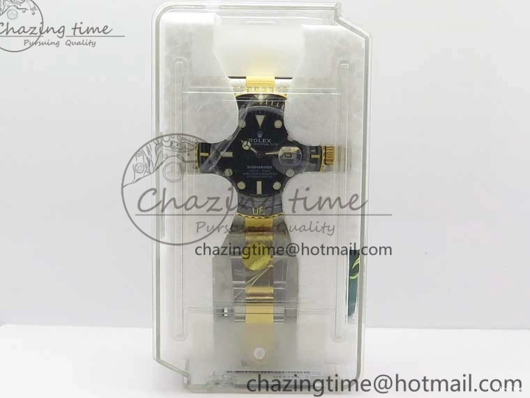 MiroTime 0309 Submariner 116613 LN Black Ceramic D1F 1:1 Best Edition Wrapped Gold SS Case and Bracelet A Lightweight 3186